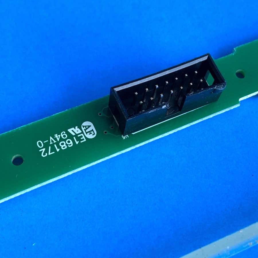 Line 6 Spider III 15 Amplifier Part: Channel Select Button Circuit Board & Pad