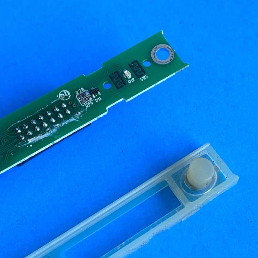 Line 6 Spider III 15 Amplifier Part: Channel Select Button Circuit Board & Pad