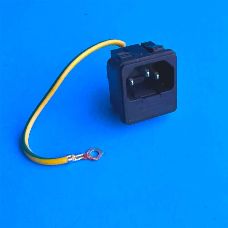 Line 6 Spider III IV 15 120 Guitar Amplifier Part: Power Cord Input Plug Socket