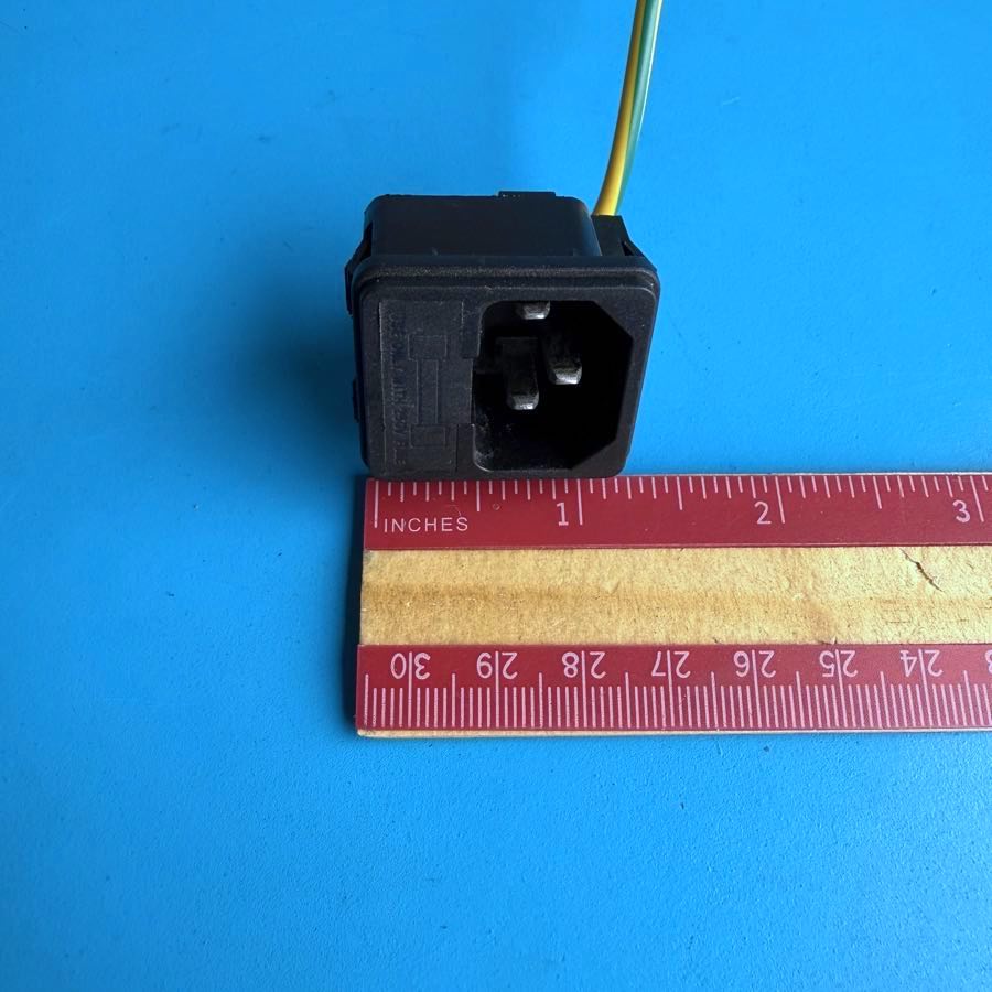 Line 6 Spider III IV 15 120 Guitar Amplifier Part: Power Cord Input Plug Socket