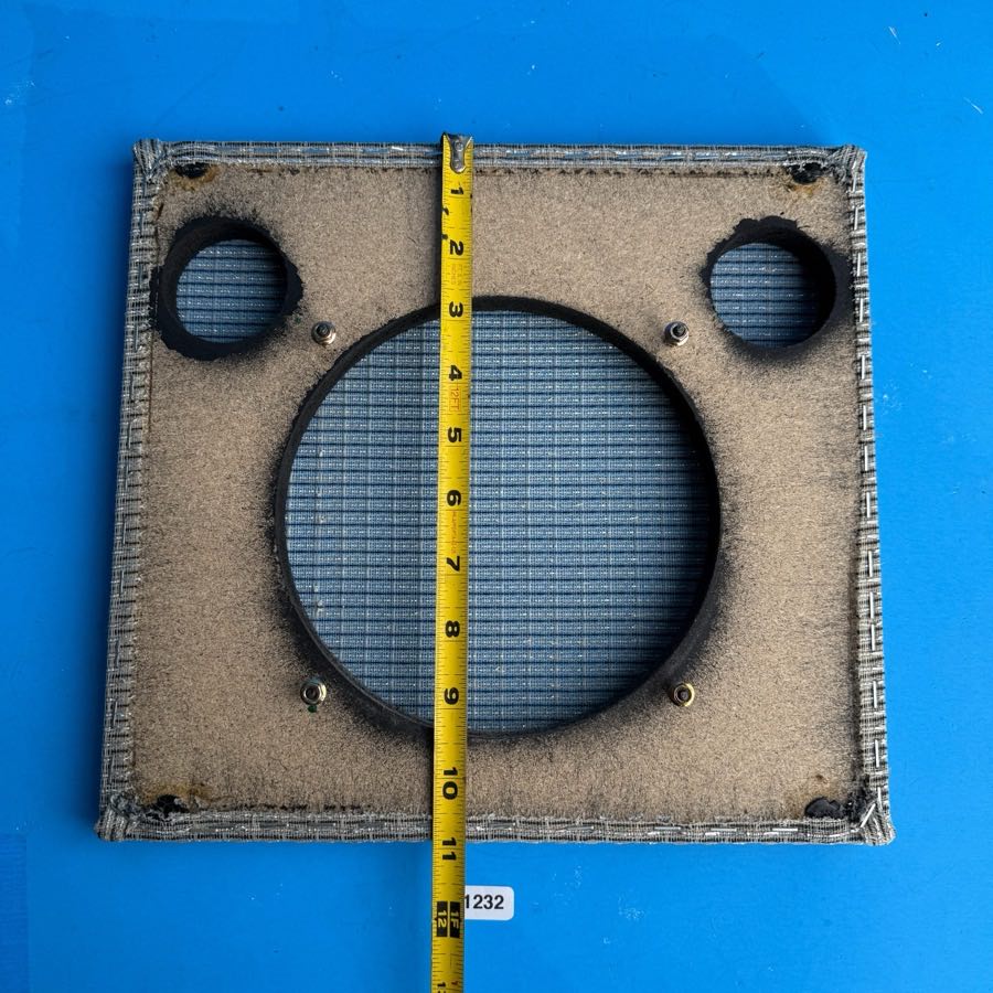 Fender G-DEC Junior Guitar Amplifier Part: Front Speaker Mesh Grille w/Logo