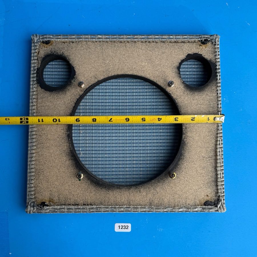 Fender G-DEC Junior Guitar Amplifier Part: Front Speaker Mesh Grille w/Logo
