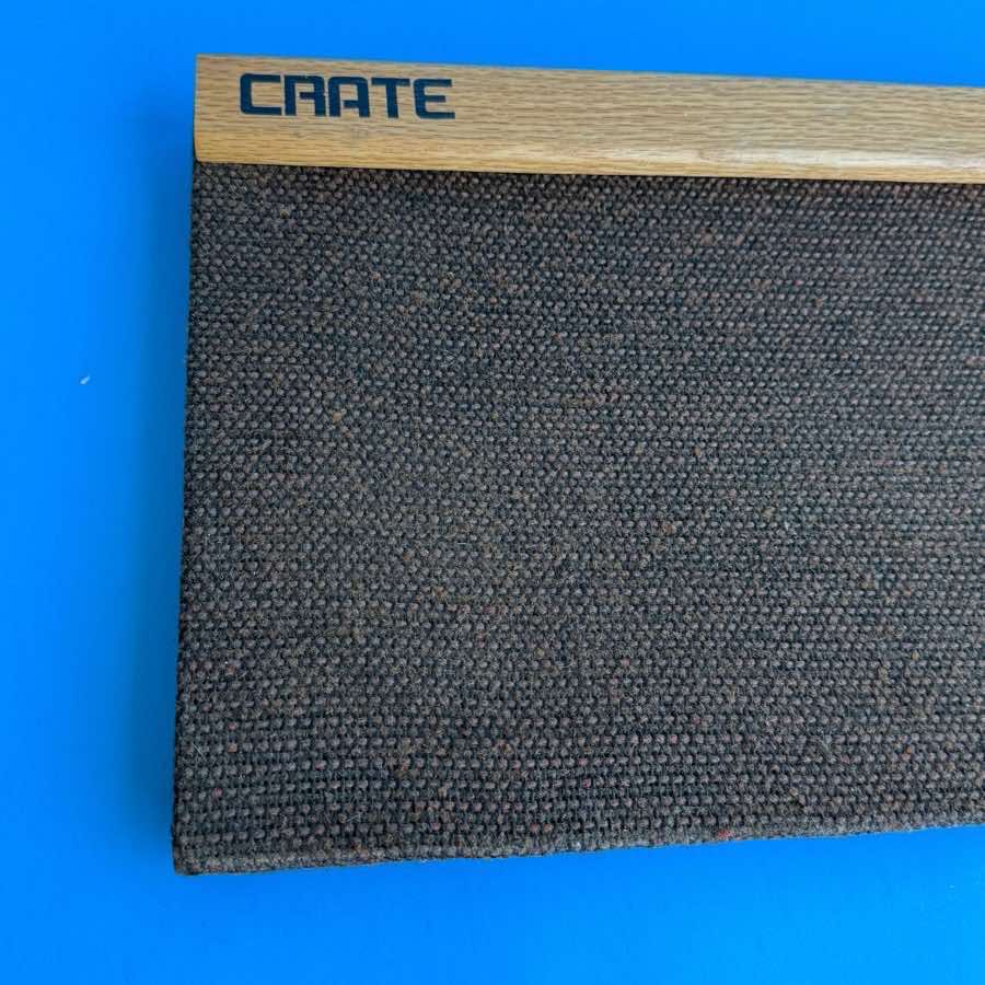 CRATE CA60D Guitar Amplifier Part: Front Speaker Cover Brown Mesh Grille