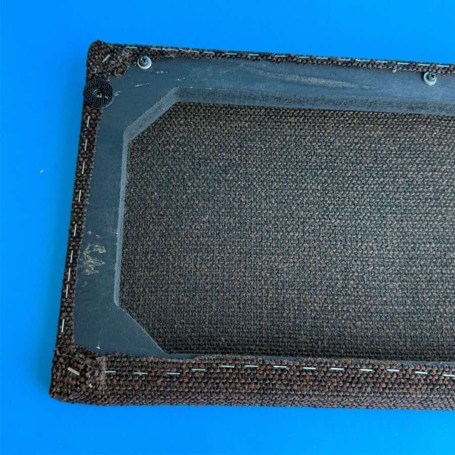 CRATE CA60D Guitar Amplifier Part: Front Speaker Cover Brown Mesh Grille
