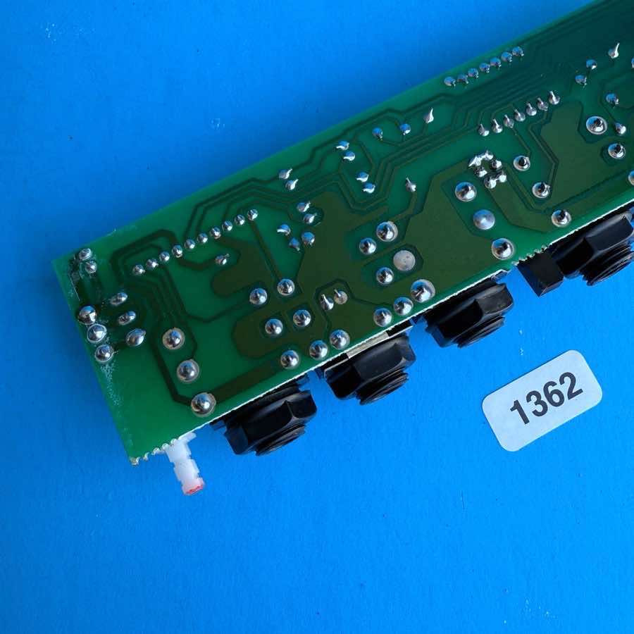 CRATE CA60D Guitar Amplifier Part Line Effects Foot Switch Jack Socket PCB Board