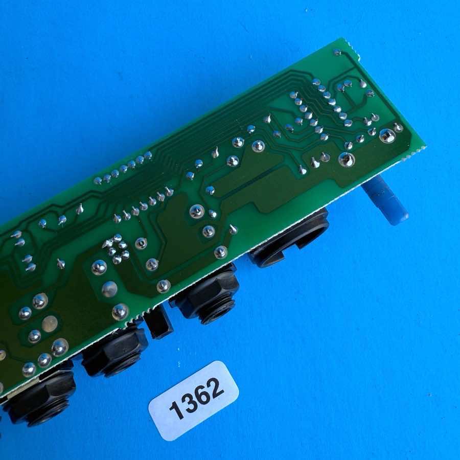 CRATE CA60D Guitar Amplifier Part Line Effects Foot Switch Jack Socket PCB Board
