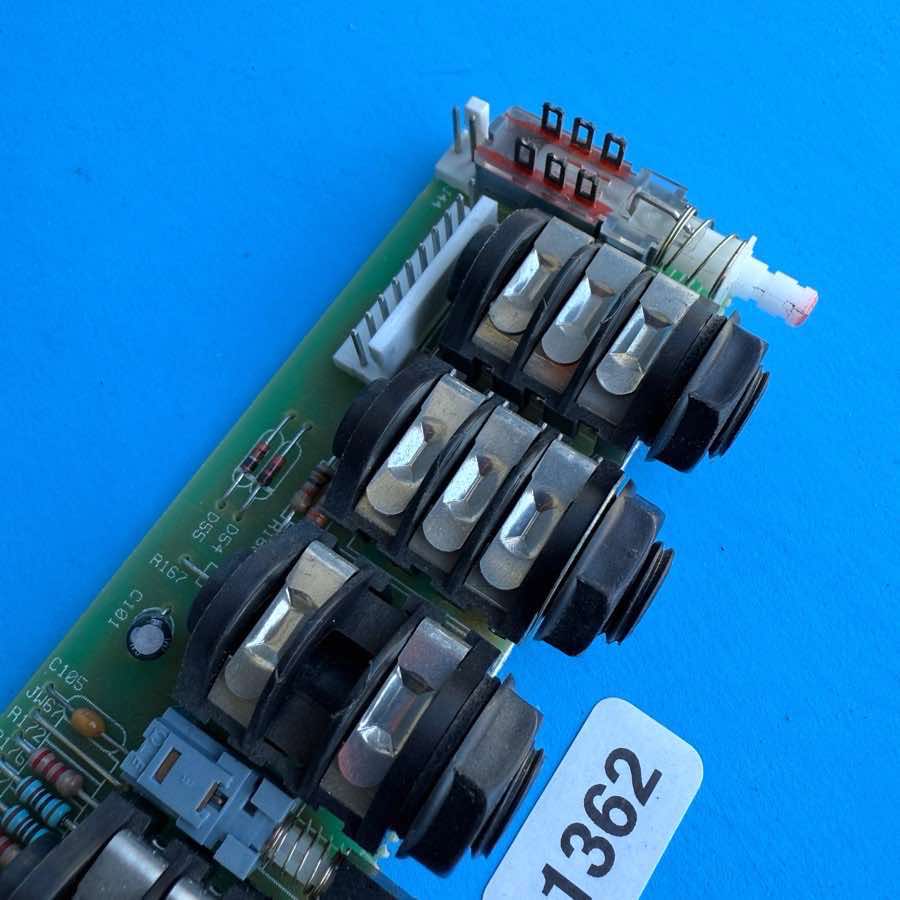 CRATE CA60D Guitar Amplifier Part Line Effects Foot Switch Jack Socket PCB Board