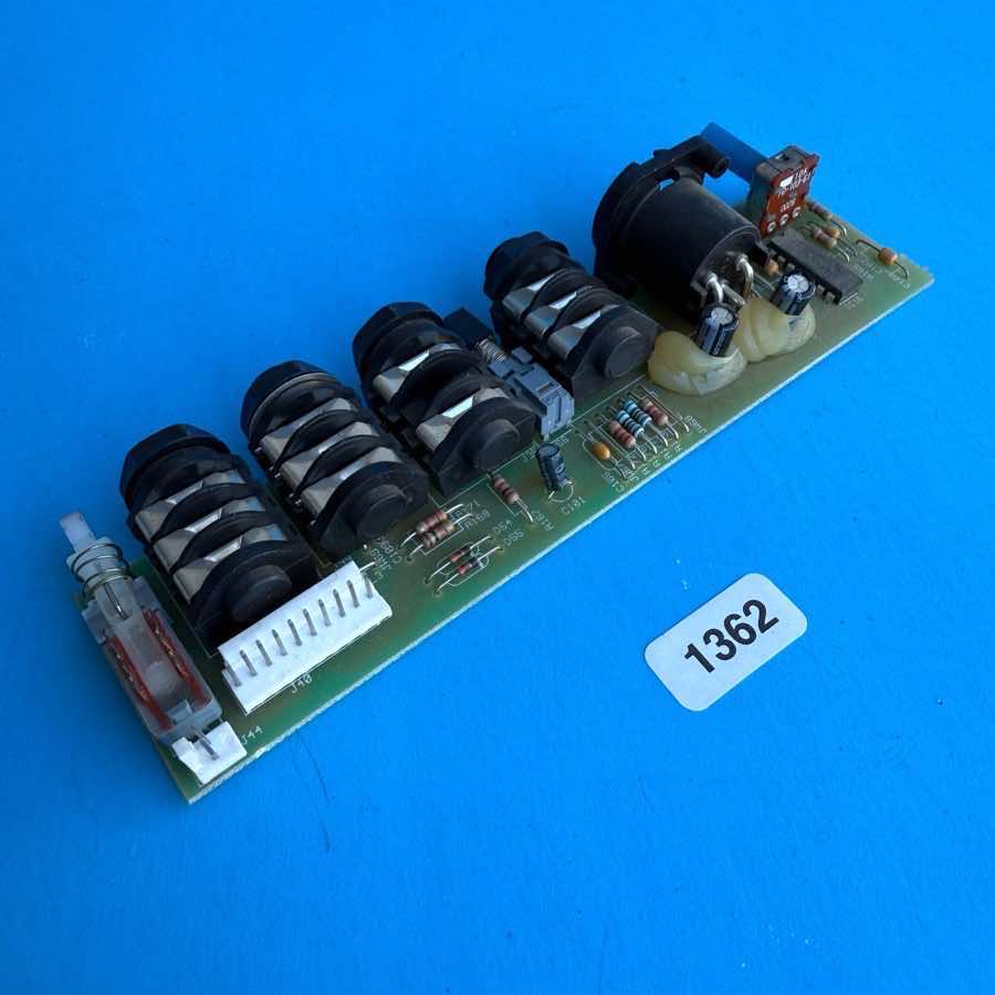 CRATE CA60D Guitar Amplifier Part Line Effects Foot Switch Jack Socket PCB Board