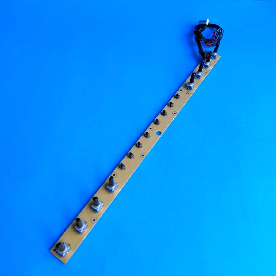 BEHRINGER UMX610 U-Control MIDI Keyboard Parts: Control Panel Circuit Board