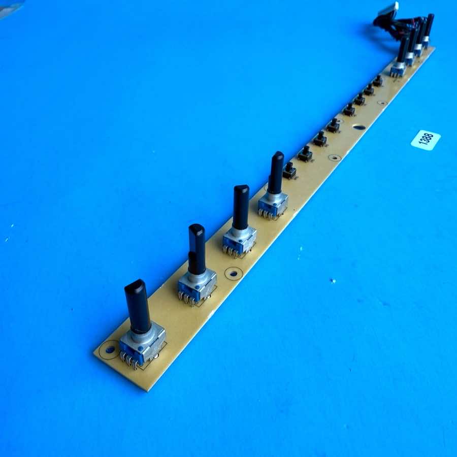 BEHRINGER UMX610 U-Control MIDI Keyboard Parts: Control Panel Circuit Board