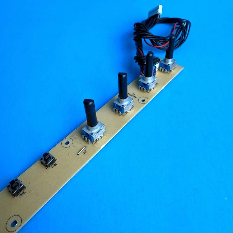 BEHRINGER UMX610 U-Control MIDI Keyboard Parts: Control Panel Circuit Board