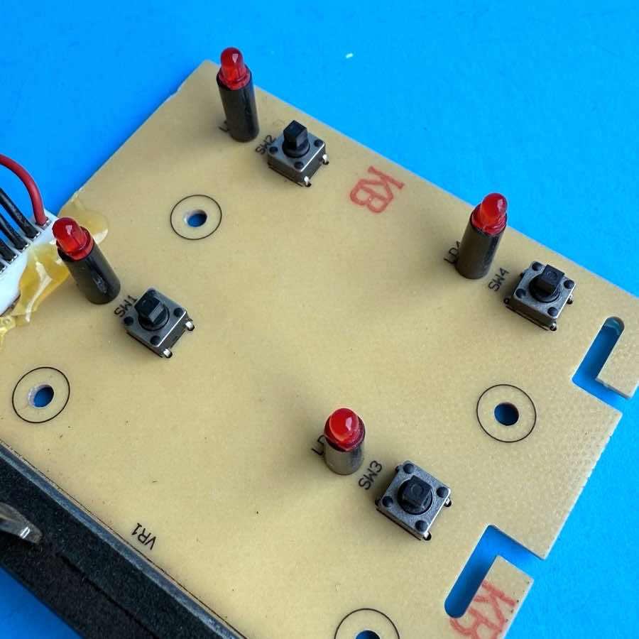 BEHRINGER UMX610 U-Control MIDI Keyboard Part: Fader Slider Octave Circuit Board