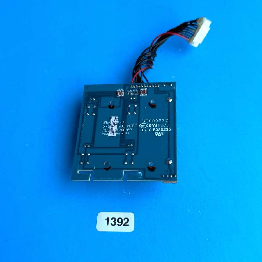 BEHRINGER UMX610 U-Control MIDI Keyboard Part: Fader Slider Octave Circuit Board