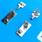 BEHRINGER UMX610 U-Control MIDI Keyboard Parts: Battery Holder Contact Springs