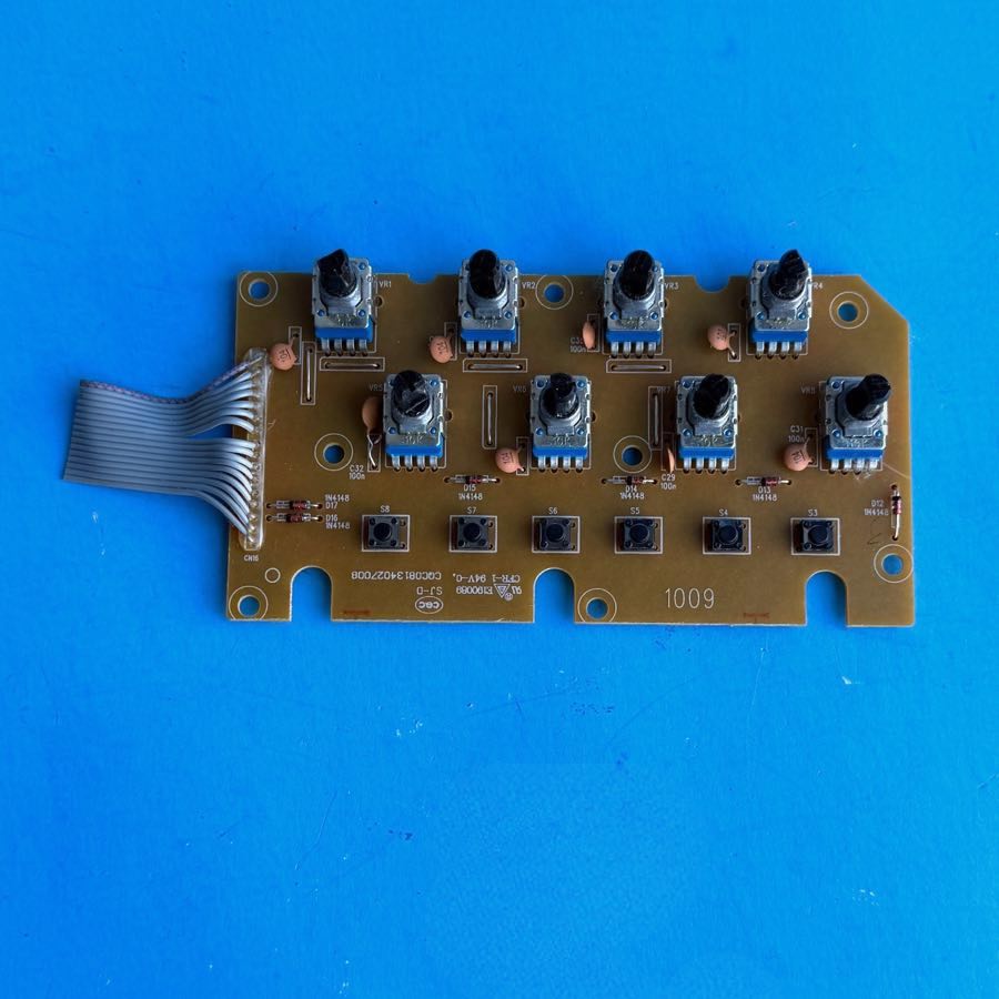 M-AUDIO OXYGEN 49 MKIII MIDI Controller Keyboard Part: Knob Encoder PCB Board