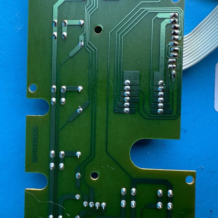 M-AUDIO OXYGEN 49 MKIII MIDI Keyboard Part: Display & Transpose Button Board