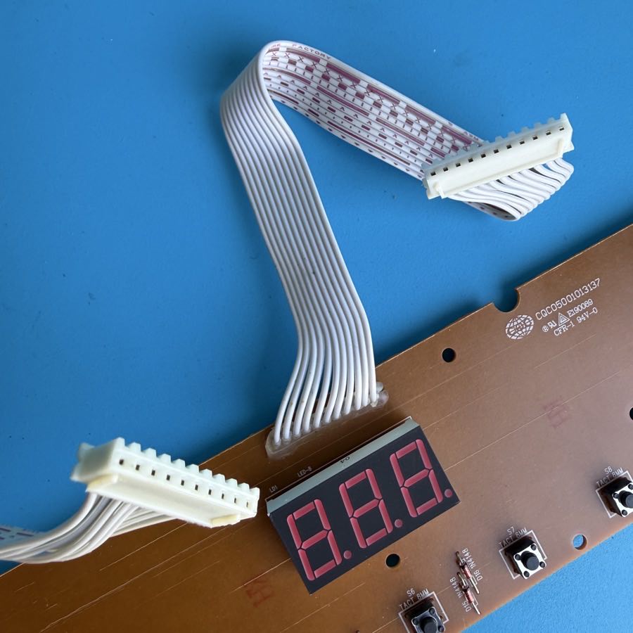 M-AUDIO OXYGEN 61 MIDI Controller Keyboard Part: Display Circuit Board PCB