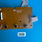 M-AUDIO OXYGEN 61 MIDI Controller Keyboard Part: Display Circuit Board PCB
