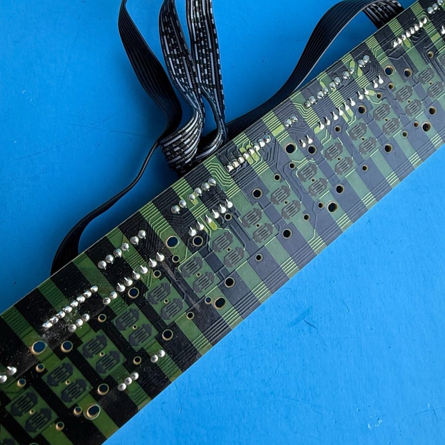 M-AUDIO OXYGEN 49 MKIII MIDI Controller Keyboard Part: Key Contact Board PCB