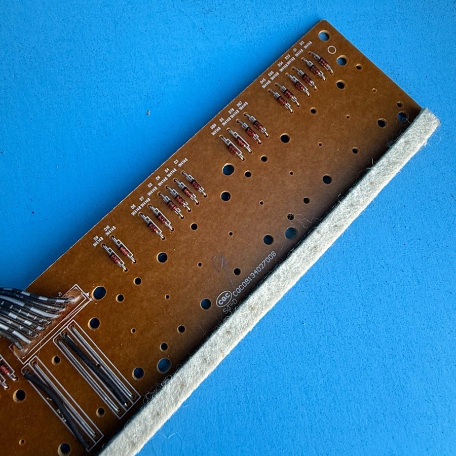 M-AUDIO OXYGEN 49 MKIII MIDI Controller Keyboard Part: Key Contact Board PCB