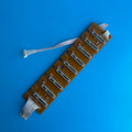 M-AUDIO OXYGEN 61 MIDI Controller Keyboard Part: Slider Fader Board PCB