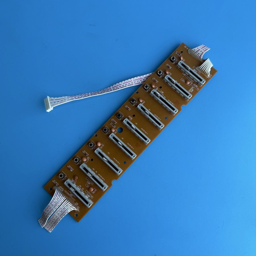 M-AUDIO OXYGEN 61 MIDI Controller Keyboard Part: Slider Fader Board PCB