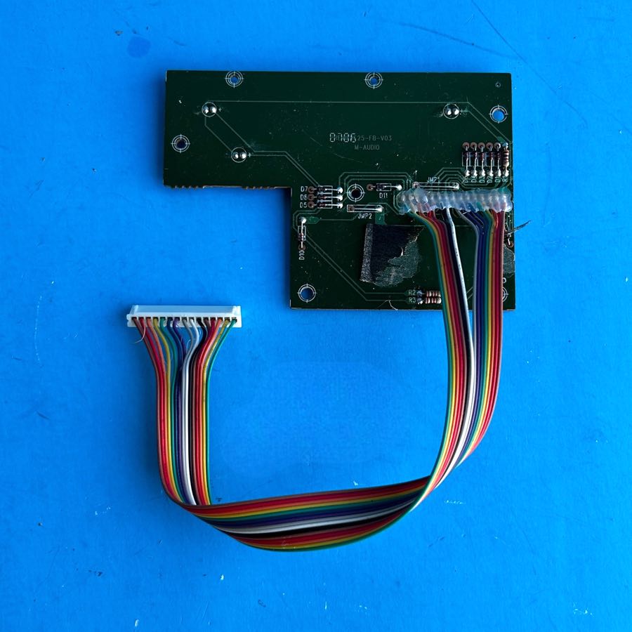 M-AUDIO Axiom 25 MIDI Keyboard Part: Push Button Contact Pad Circuit Board