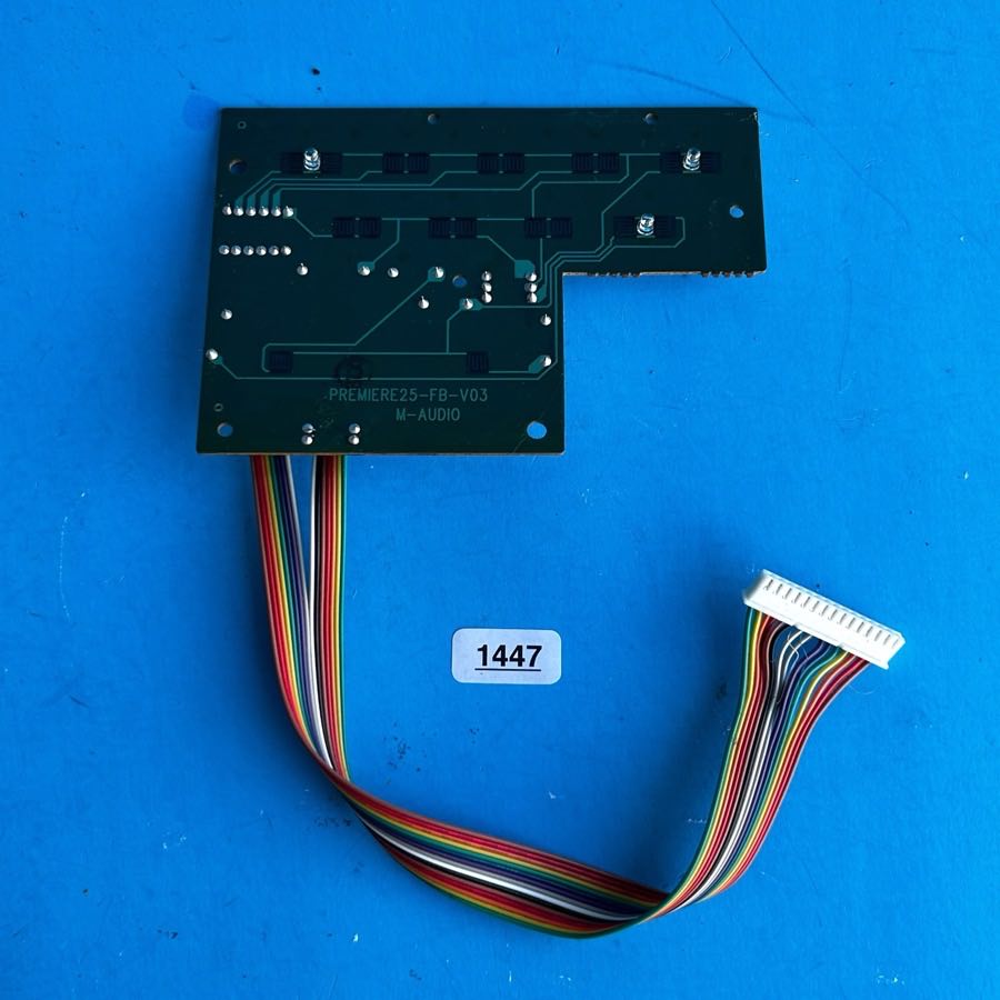 M-AUDIO Axiom 25 MIDI Keyboard Part: Push Button Contact Pad Circuit Board