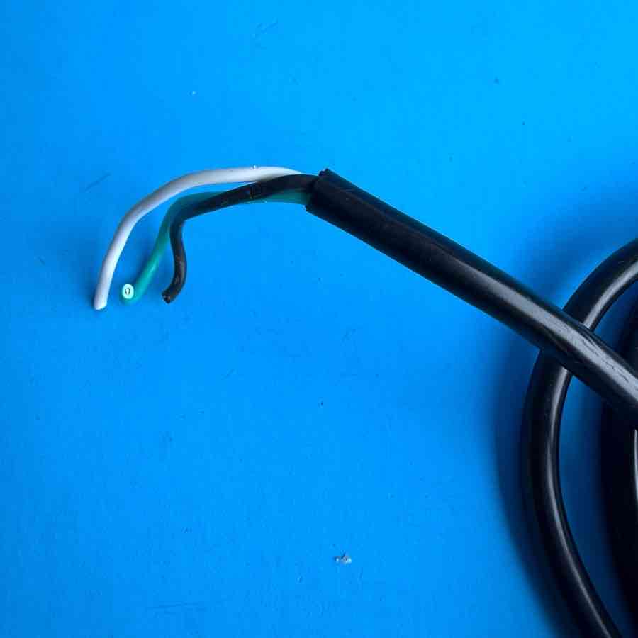 CRATE MXB10 Bass Amplifier Replacement Part: Power Cord Cable Wire Plug