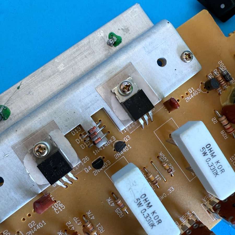 DEAN MARKLEY K-20BX Guitar Amplifier Part: Main PCB Drive Control Circuit Board