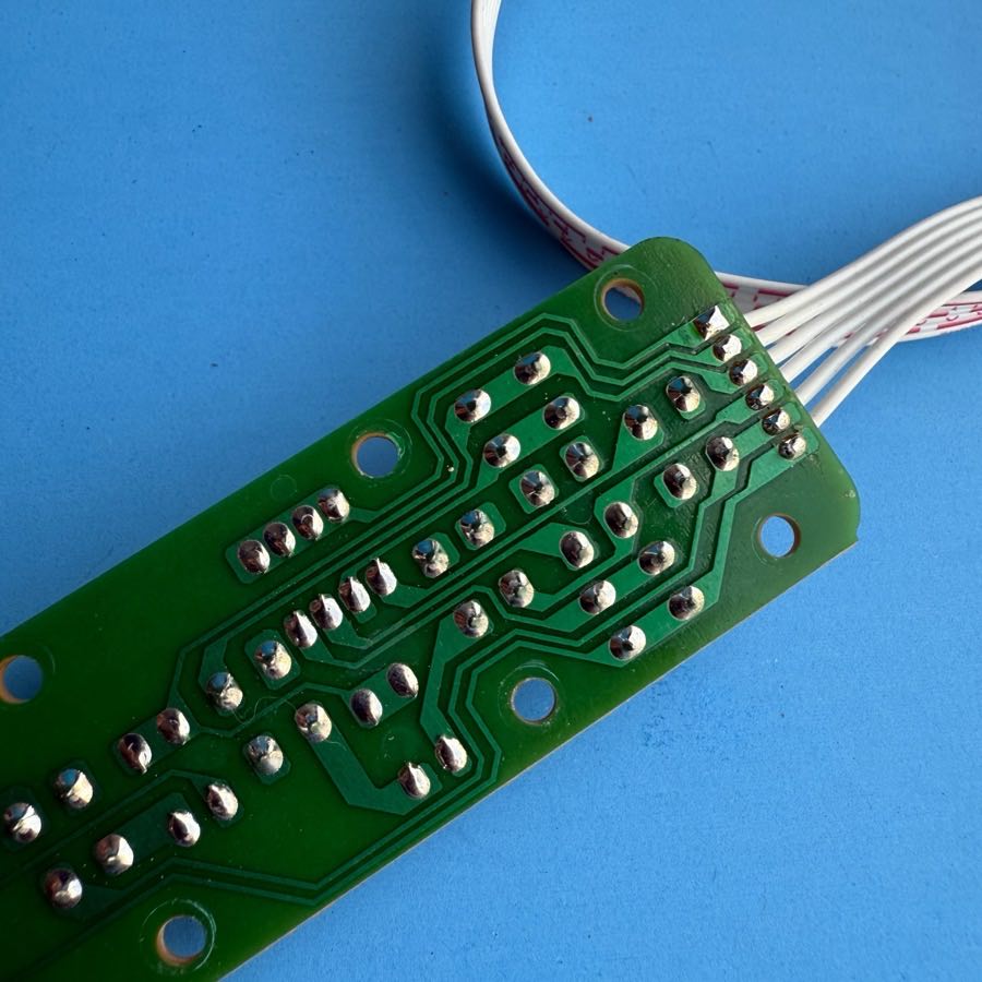 M-AUDIO KeyStation 61 MIDI Keyboard Part: Play Stop Button Switch Board PCB