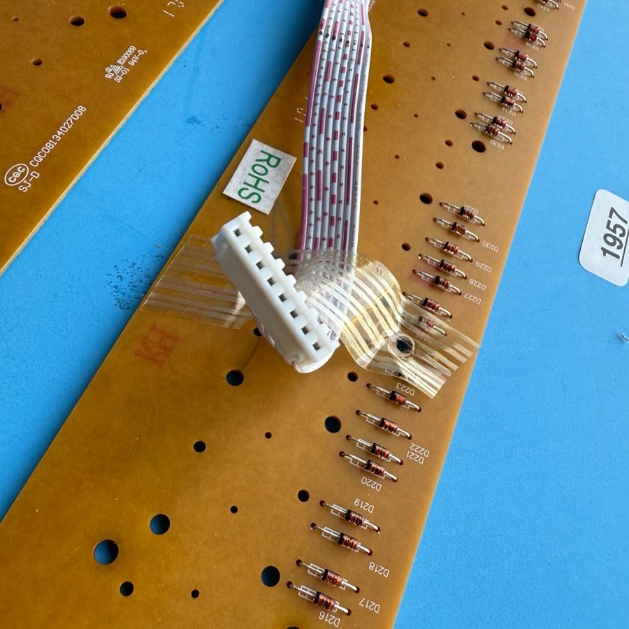 M-AUDIO KeyStqtion 61 MIDI Controller Keyboard Part: Key Contact Board PCB