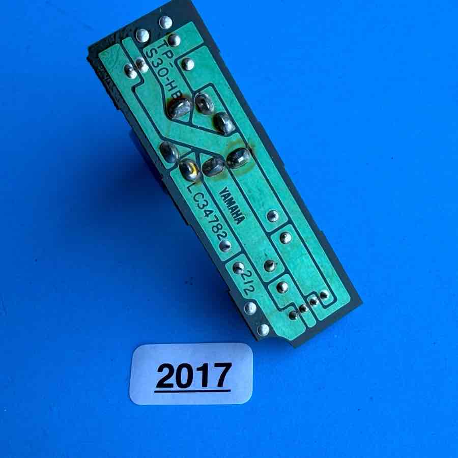 YAMAHA PSR-15 Vintage Keyboard Part: Headphone Jack Socket PCB Circuit Board