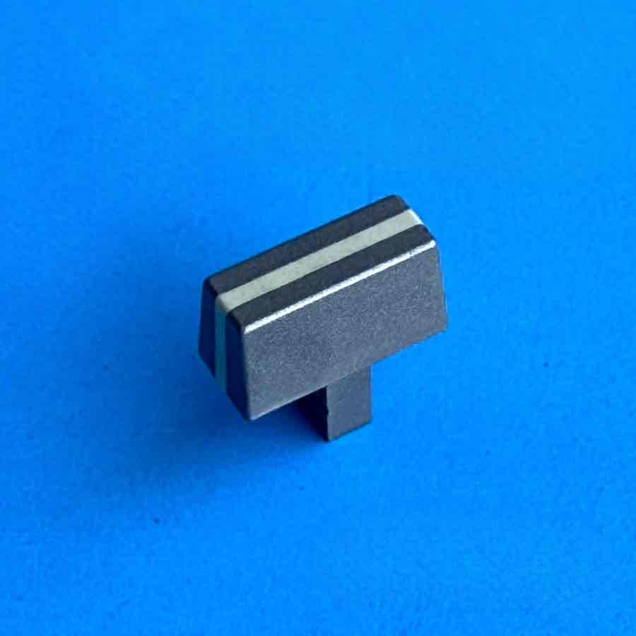 YAMAHA PSR-15 Vintage Keyboard Part: Gray Volume Slider Cap Tip Cover