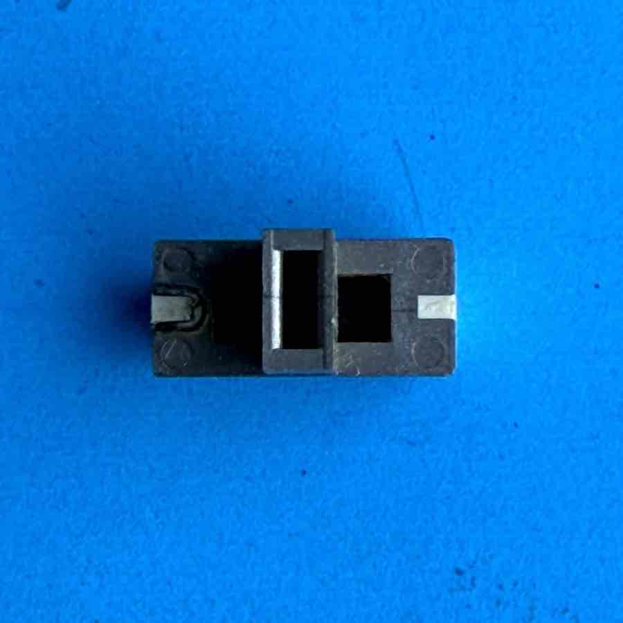 YAMAHA PSR-15 Vintage Keyboard Part: Gray Volume Slider Cap Tip Cover