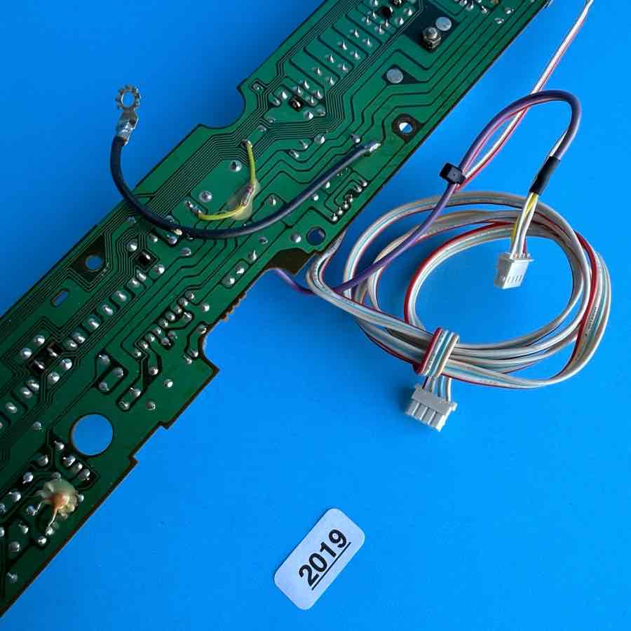 YAMAHA PSR-15 Vintage Keyboard Part: Processor Control Main PCB Circuit Board