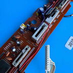 YAMAHA PSR-15 Vintage Keyboard Part: Processor Control Main PCB Circuit Board