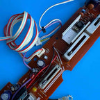 YAMAHA PSR-15 Vintage Keyboard Part: Processor Control Main PCB Circuit Board