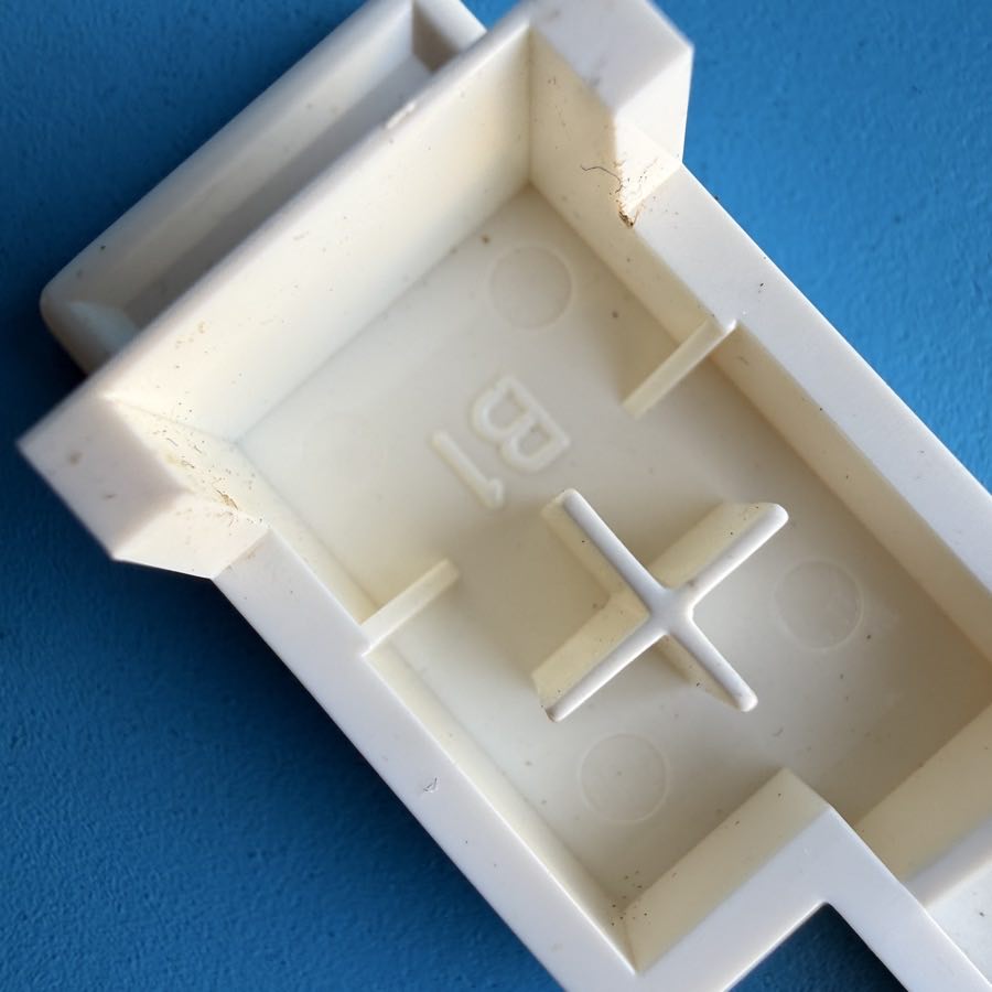 CASIO MT-35 MT-100 Vintage Keyboard Replacement Part: White Key [B]