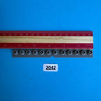 CASIO MT-35 MT-100 Keyboard Part: Keys Conductive Pad 12-Key Contact Strip