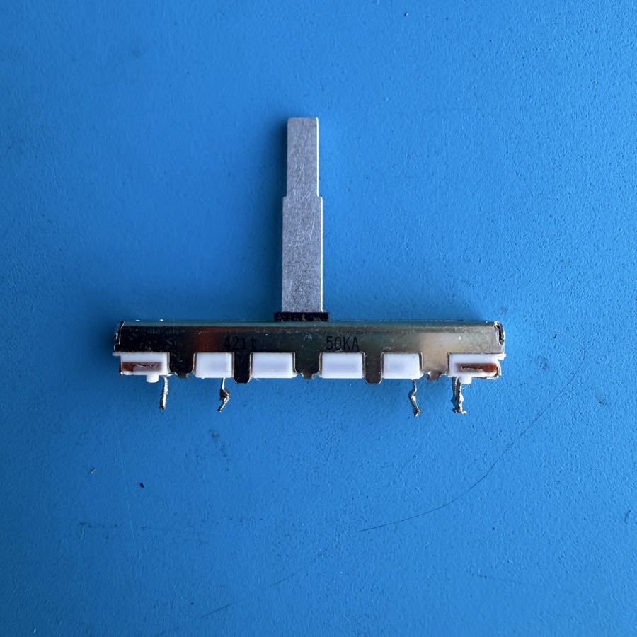 CASIO MT-35 Vintage Keyboard Replacement Part: Fader 3-Pin Slider 50KA Pot