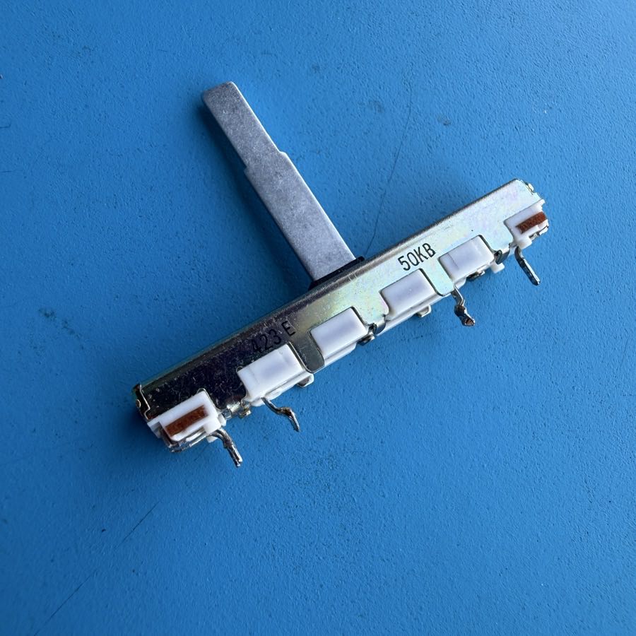 CASIO MT-35 Vintage Keyboard Replacement Part: Fader 3-Pin Slider 50KB Pot