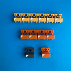 CASIO MT-35 Vintage Keyboard Part: Orange Yellow Push Button Cover Set