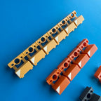CASIO MT-35 Vintage Keyboard Part: Orange Yellow Push Button Cover Set