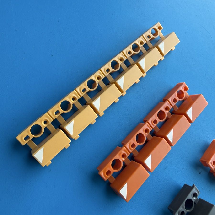 CASIO MT-35 Vintage Keyboard Part: Orange Yellow Push Button Cover Set