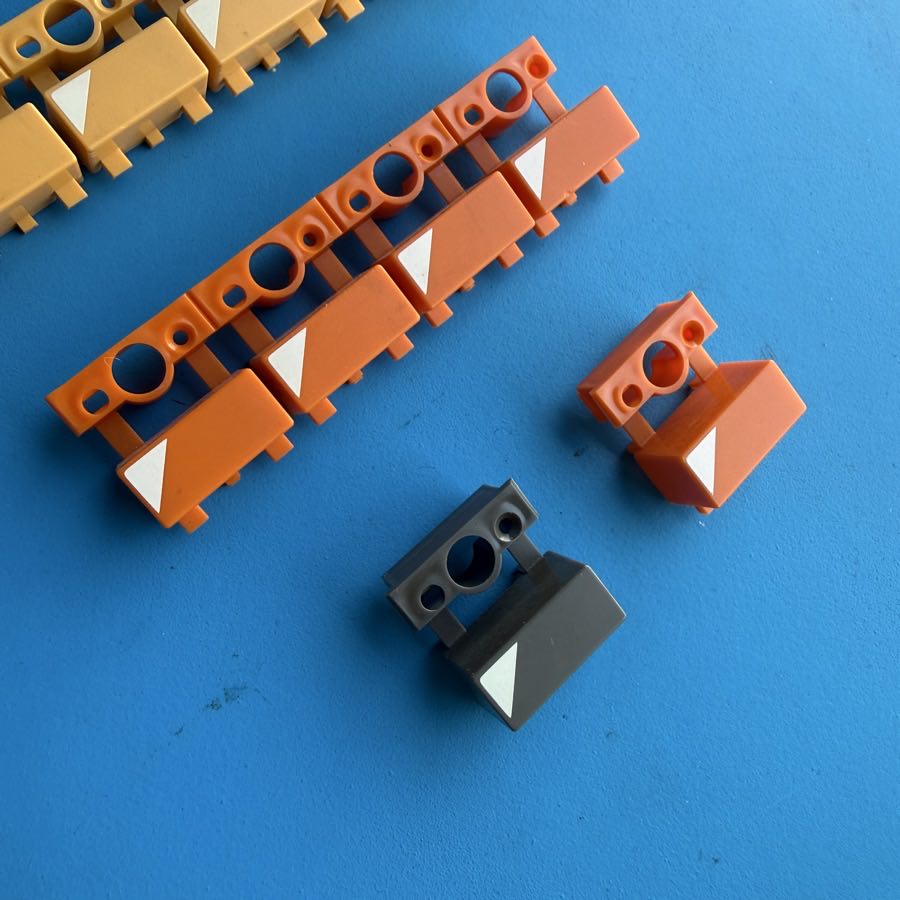 CASIO MT-35 Vintage Keyboard Part: Orange Yellow Push Button Cover Set