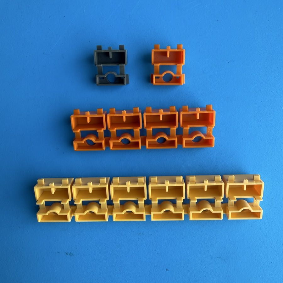 CASIO MT-35 Vintage Keyboard Part: Orange Yellow Push Button Cover Set