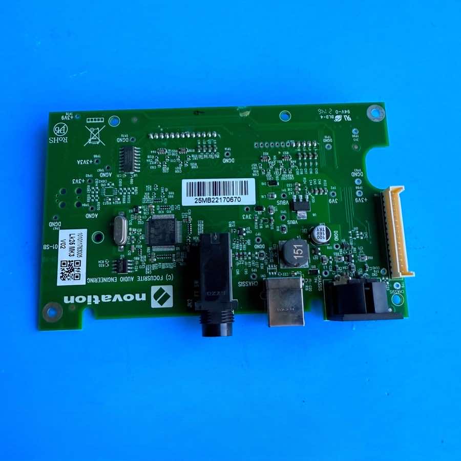 NOVATION LAUNCHKEY 25 MK3 Midi Keyboard Part USB Sustain Input PCB Circuit Board