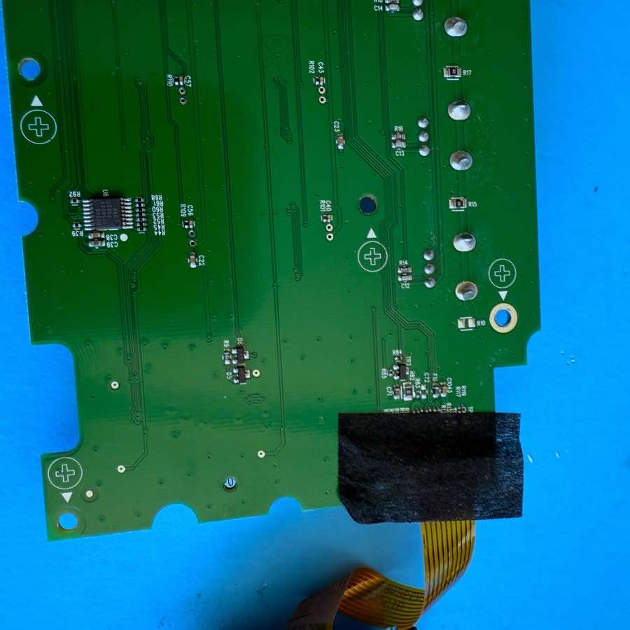 NOVATION LAUNCHKEY 25 MK3 Part: Drum Trigger Conductive Pad & Display PCB Board