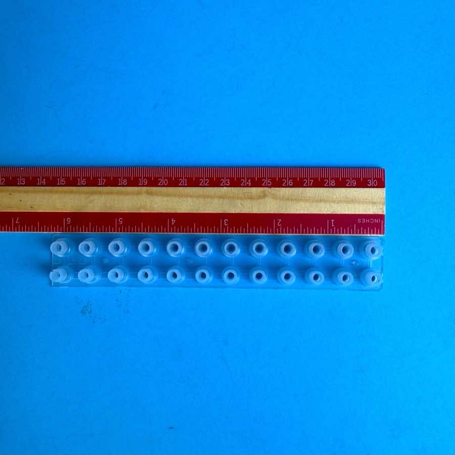 NOVATION LAUNCHKEY 25 49 MK2 Keyboard Part: 12-Key Conductive Pad Contact Strip